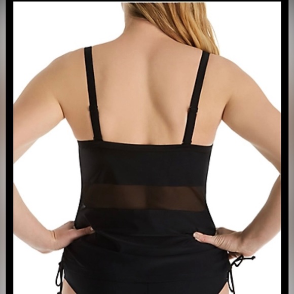 NWT- Curvy Kate Sheer Class underwire Tankini (34G) and High Waist Bikini (S) - Picture 4 of 14